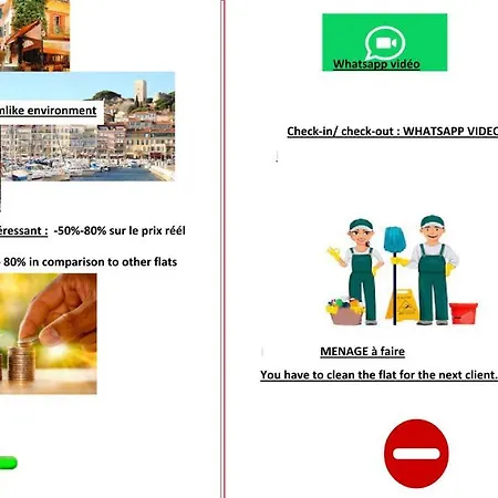 Cadre De Rêve Vous Faites Le Ménage- Very Good Prices But Have To Clea-n Th-e Flat