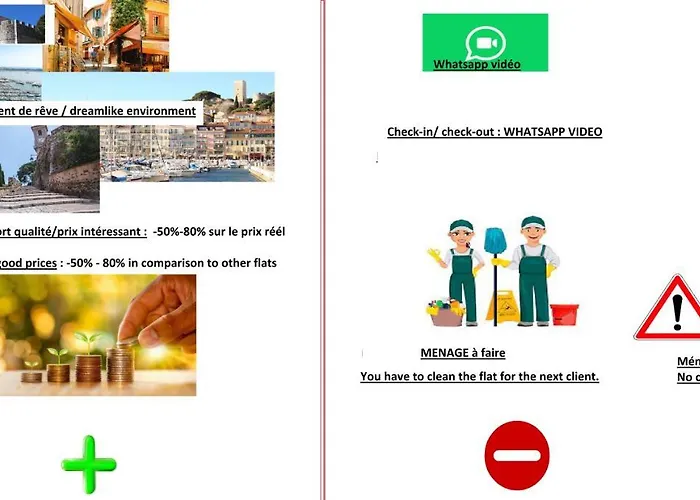 Cadre De Reve Vous Faites Le Menage- Very Good Prices But Have To Clea-n Th-e Flat